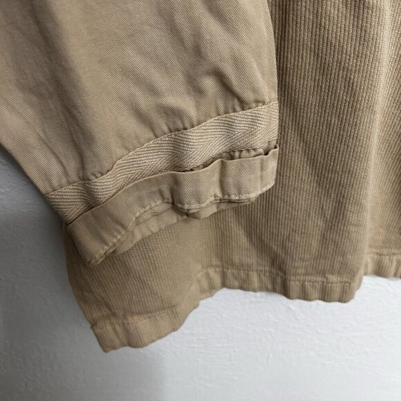 Vintage CC Collection Beige Long Sleeve Tunic Top Shirt Size XL 100% Cotton USA - Picture 6 of 10